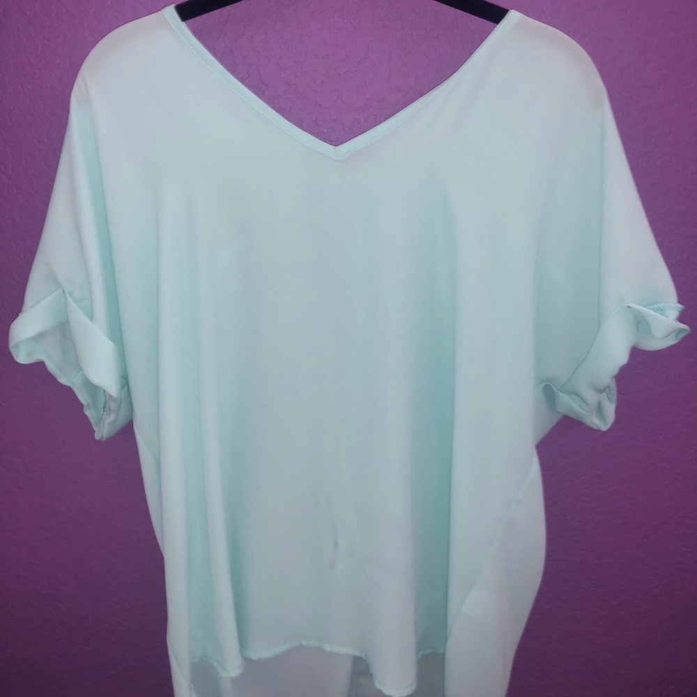 Light Blue Blouse
